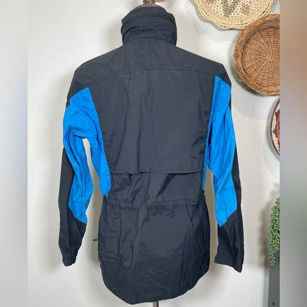 Vintage The North Face Men’s Ski Jacket Colorblock Blue Black Purple Size Small